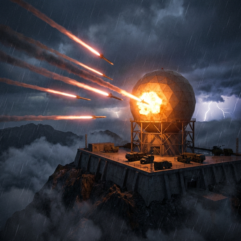 Attack on Leshan Radar Station